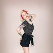 PIN-UP Girl: Stephanie van der Strumpf , make-up: vizistka Eva Ceralov, pin-up a retro foto Praha Nikol Obrov Photographer