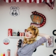 Pin-Up focen� retro foto pin-up fotografie Praha Nikol Obrov� fotografka, make up artist Martina Boreck�