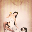 PIN-UP girl by Nikol Obrov� Photographer: Particie �en��kov�, make-up, vlasy: viz�istka Marika Jane�kov�, Retro foto Praha, 60. l�ta