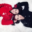 modelky: Lucie a Barbora �ern�, make-up, vlasy: viz�istka Eva Ceralov�, beauty by Nikol Obrov� Photographer