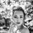 modelka: Mark�ta Frantov�, viz�istka Petra Soukupov�, exteri�rov� focen� Praha, portr�tn� fotografka Nikol Obrov�, portr�t