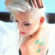 modelka: Sabina French Buldo�kov�, make-up, vlasy: viz�istka Marika Jane�kov�