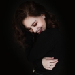 ateli�rov� portr�t, modelka Karol�na Mlejnkov�_fotografka Nikol Obrov� ateli�r Praha