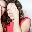 modelky: Krist�na a Kl�ra Hajo�ovy, make-up, vlasy: viz�istka Eva Ceralov�