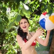 PIN-UP Girl: ��rka Tesa�ov� , make-up, vlasy: viz�istka Eva Ceralov�, pin-up a retro foto Praha Nikol Obrov� Photographer