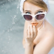 pin-up retro fotografie Praha fotografka Nikol Obrov�, viz�istka Eva Ceralov� pin-up foto