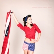 PIN-UP girl by Nikol Obrov� Photographer: Lucie �ern�, make-up, vlasy: viz�istka Eva Ceralov�, retro fotografie Praha