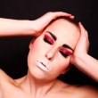 modelka: Karol�na �tursov�, make-up, vlasy: viz�istka Eva Ceralov�