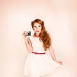 pin-up retro fotografie Praha fotografka Nikol Obrov�, viz�istka Eva Ceralov� pin-up foto