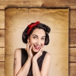 Pin-Up Girl: Danilla, viz�istka Eva Ceralov�, fotografka Nikol Obrov�, pin-up praha